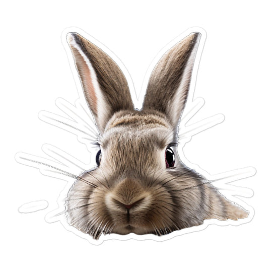 Californian Bunny Sticker - Stickerfy.ai