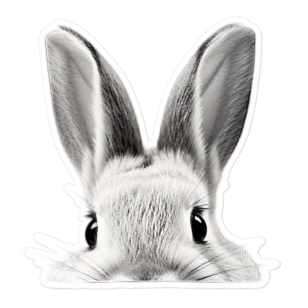 Californian Bunny Sticker - Stickerfy.ai