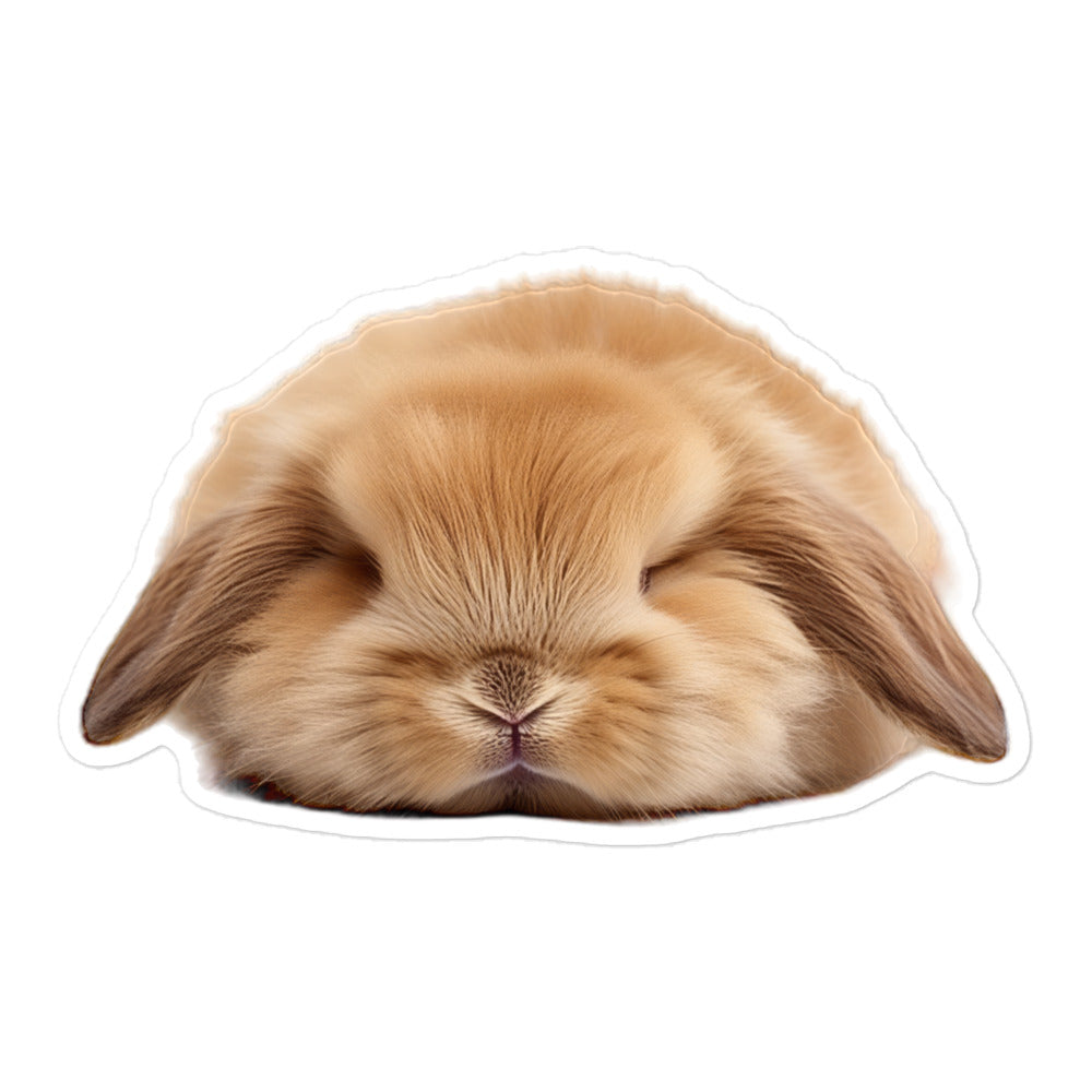 Mini Lop Bunny Sticker - Stickerfy.ai