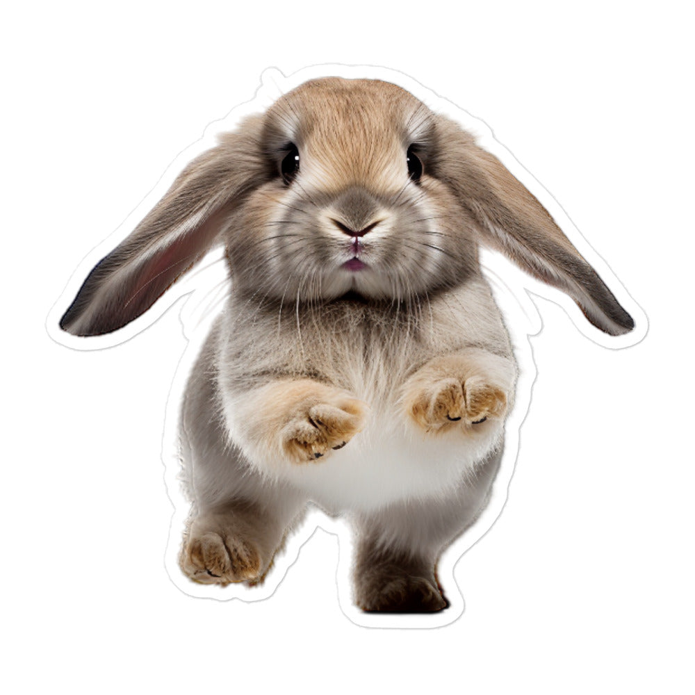 Holland Lop Bunny Sticker - Stickerfy.ai