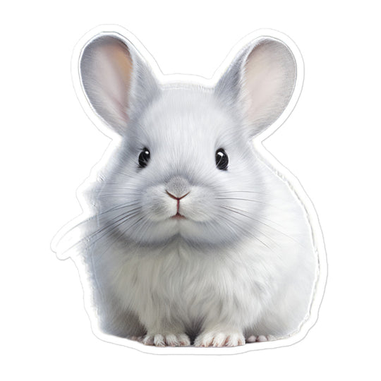 Chinchilla Bunny Sticker - Stickerfy.ai