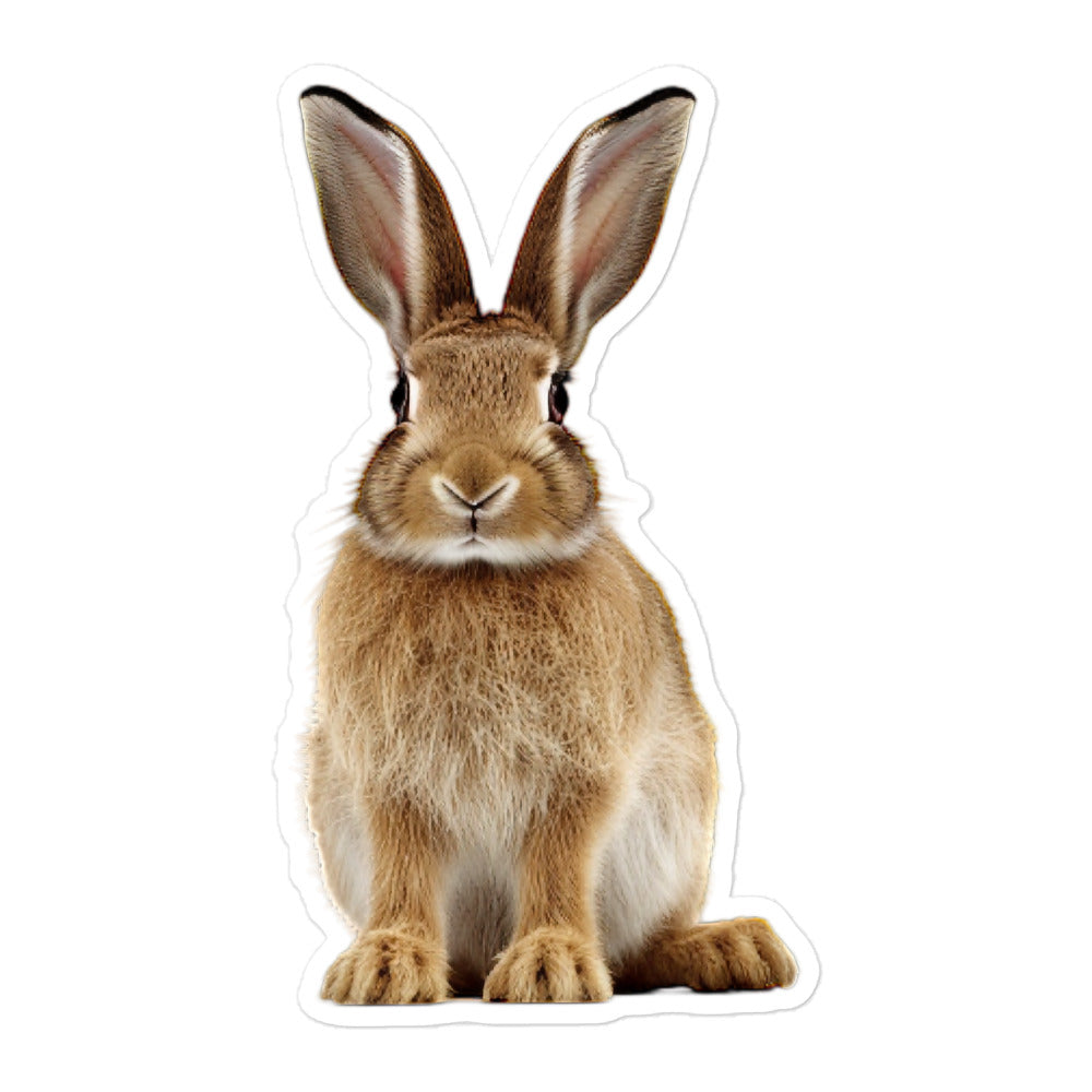 Belgian Hare Bunny Sticker - Stickerfy.ai