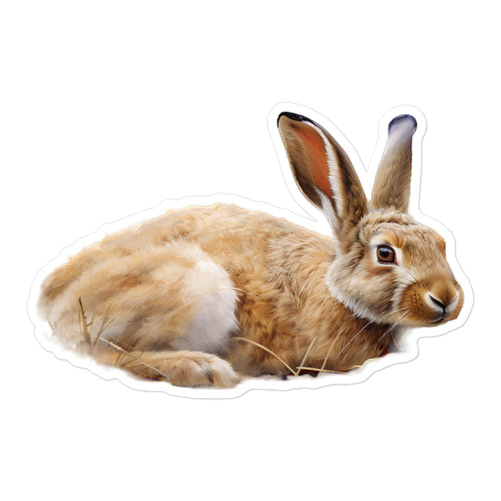 Belgian Hare Bunny Sticker - Stickerfy.ai