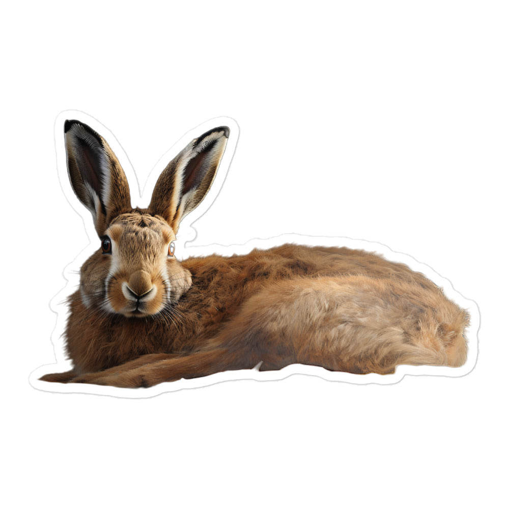 Belgian Hare Bunny Sticker - Stickerfy.ai