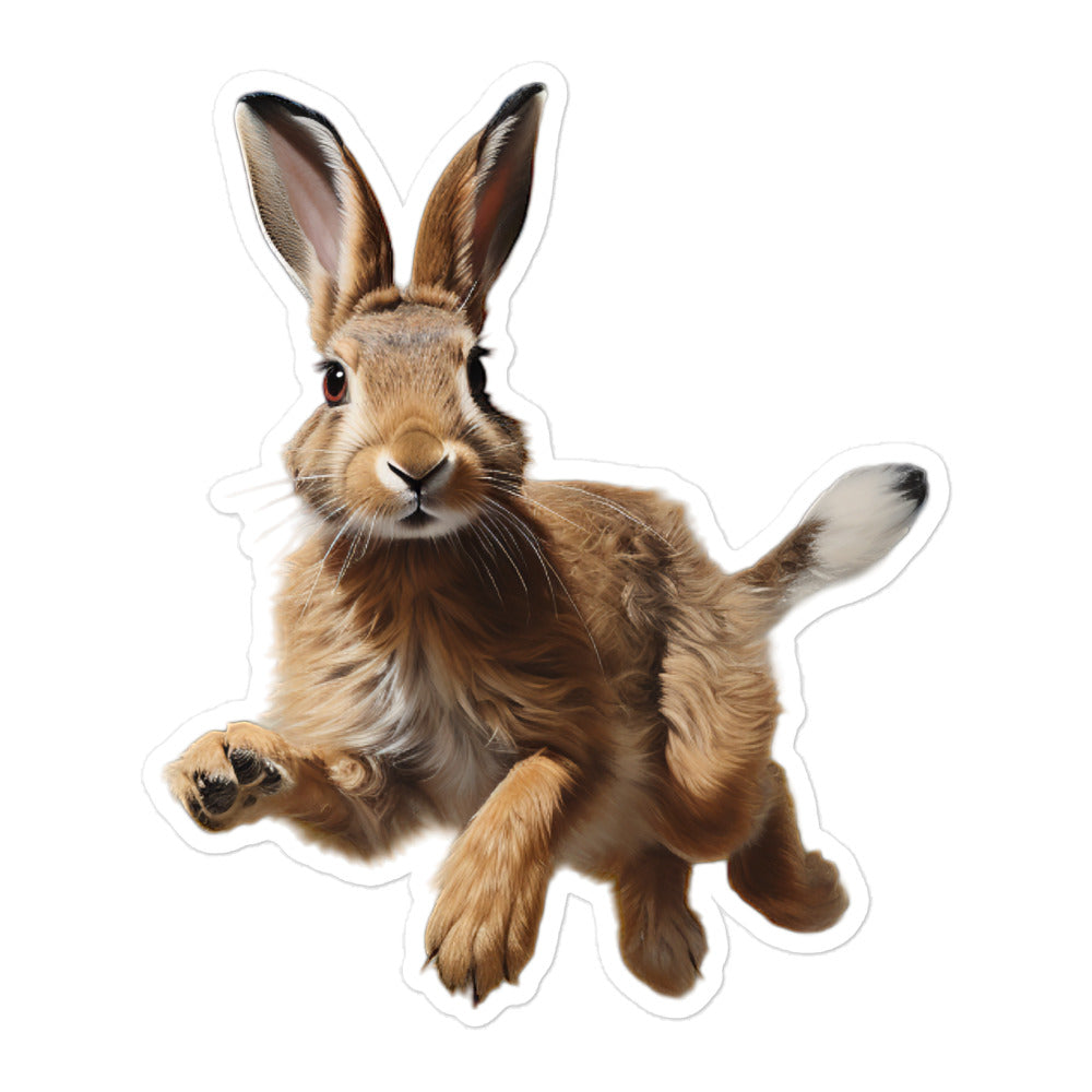 Belgian Hare Bunny Sticker - Stickerfy.ai