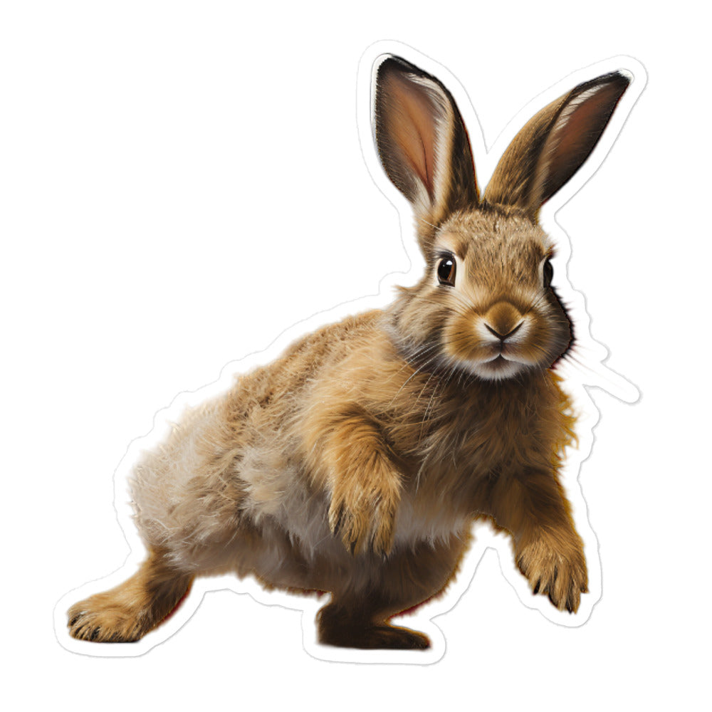Belgian Hare Bunny Sticker - Stickerfy.ai