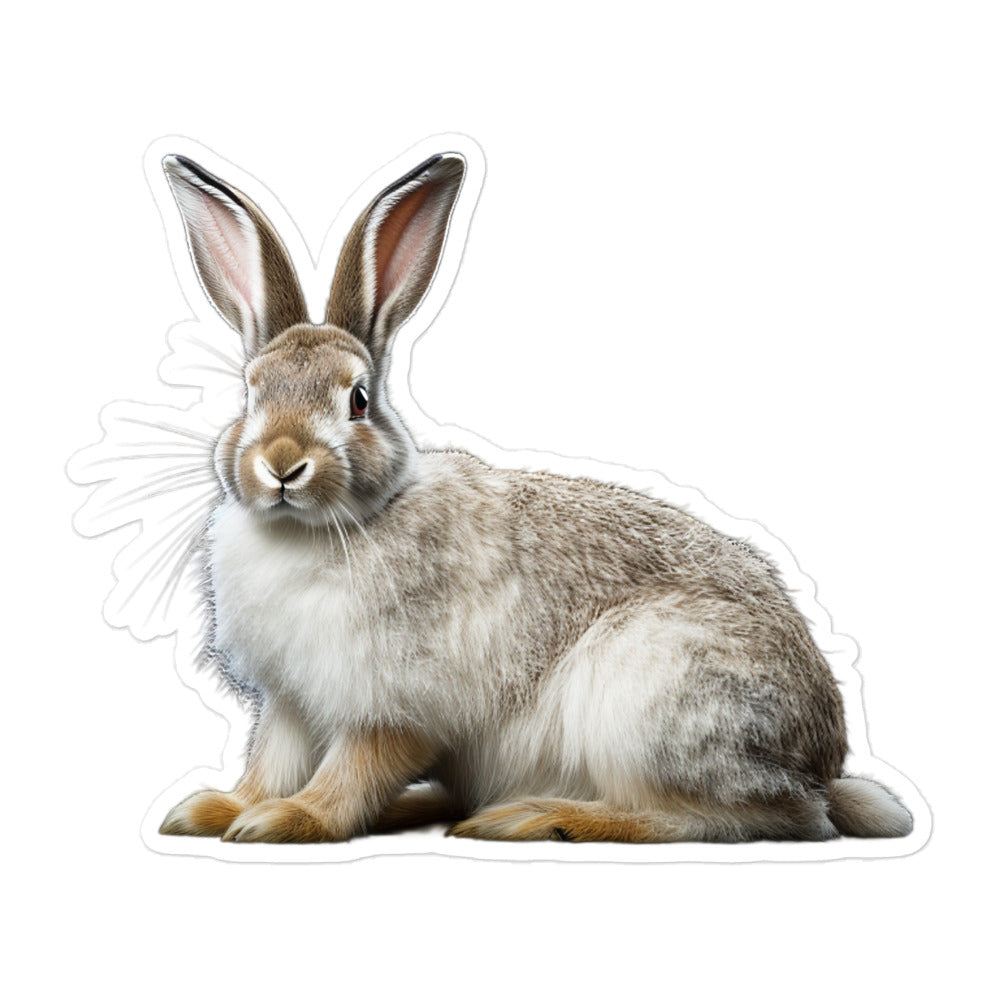 Flemish Giant Bunny Sticker - Stickerfy.ai