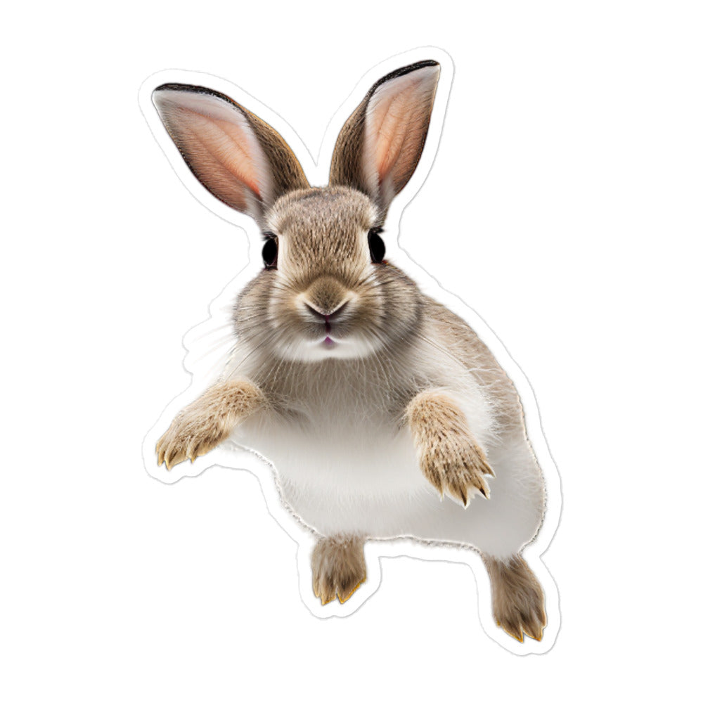 New Zealand Bunny Sticker - Stickerfy.ai