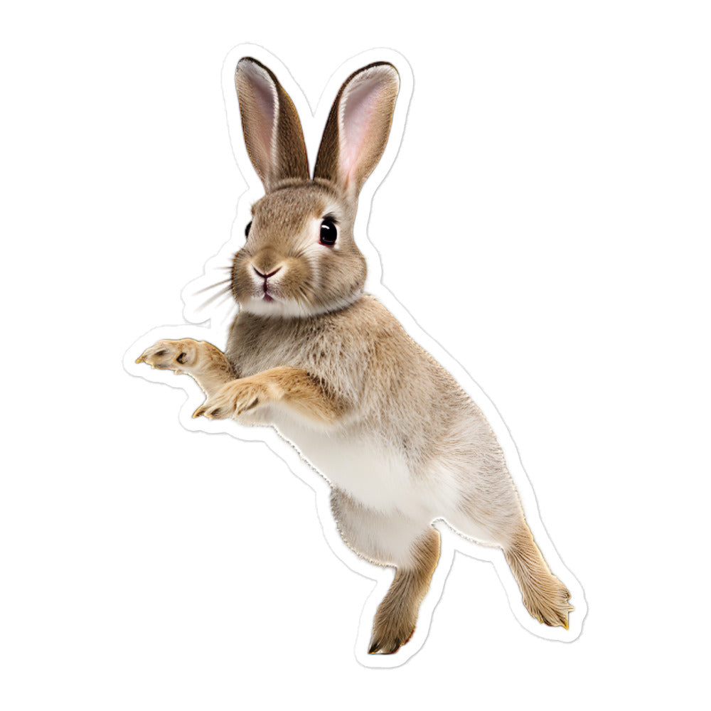 New Zealand Bunny Sticker - Stickerfy.ai