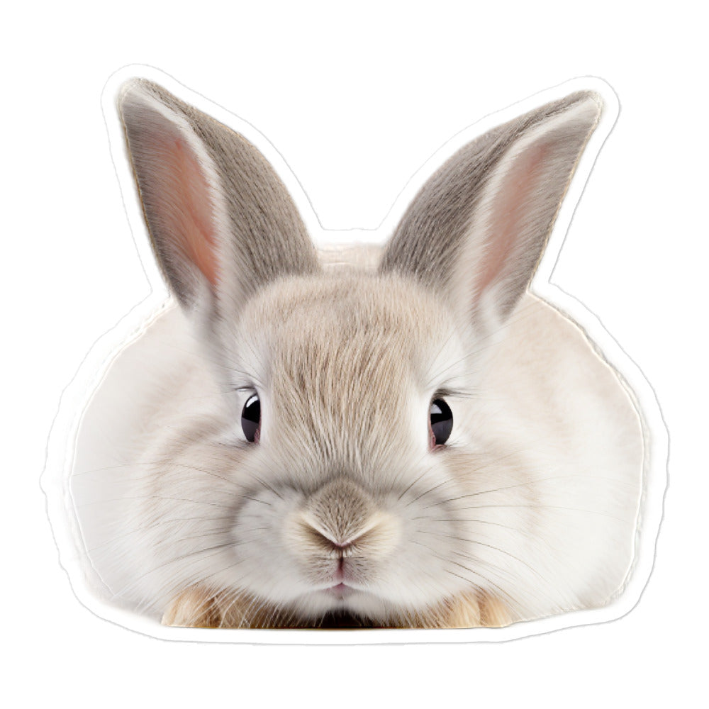 New Zealand Bunny Sticker - Stickerfy.ai