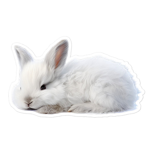 Mini Satin Bunny Sticker - Stickerfy.ai