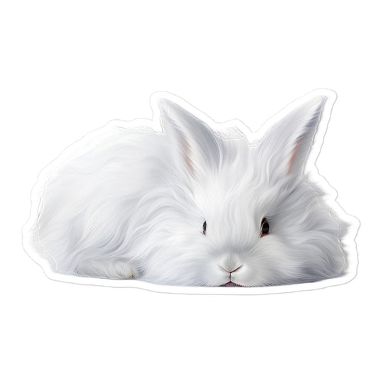 Mini Satin Bunny Sticker - Stickerfy.ai