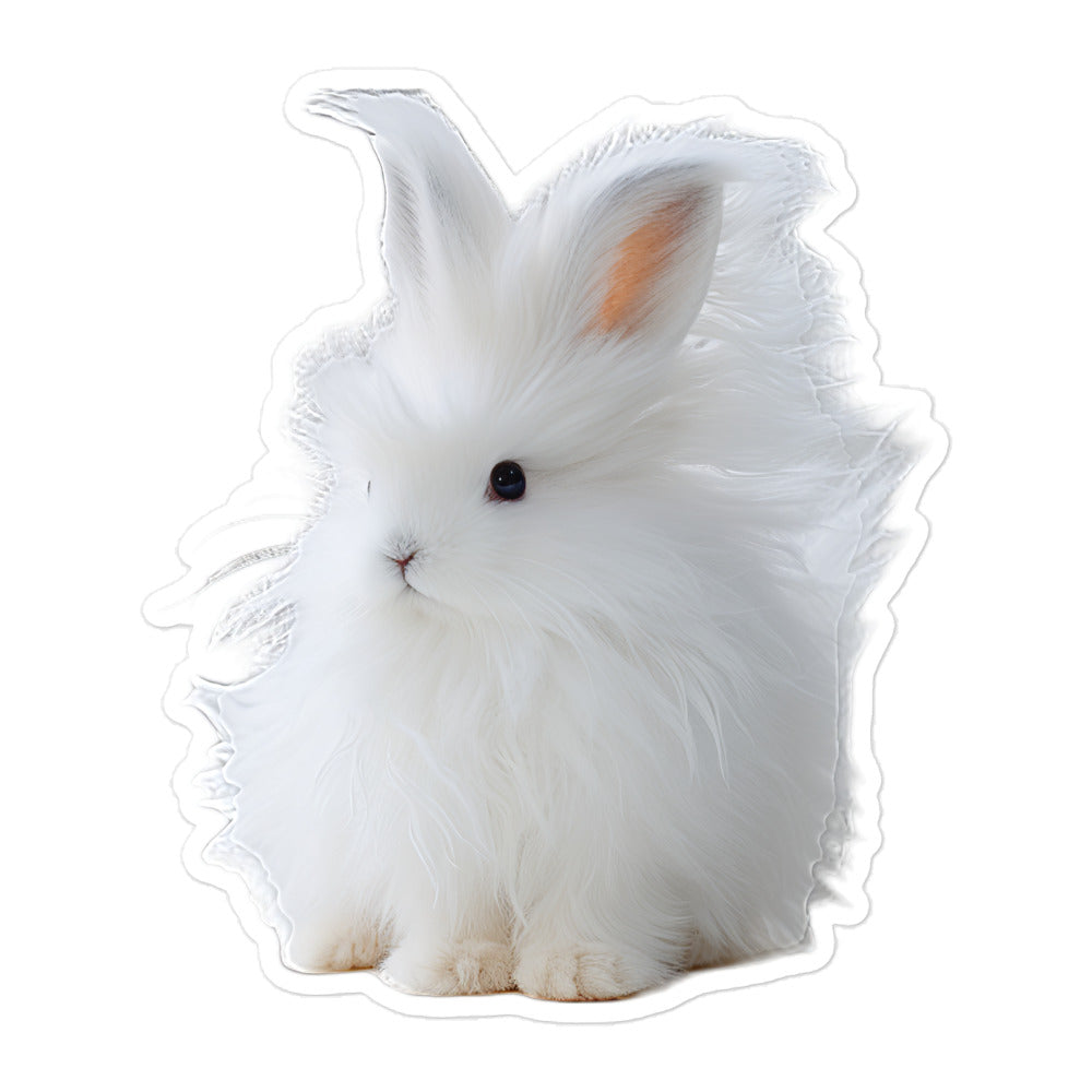 Mini Satin Bunny Sticker - Stickerfy.ai