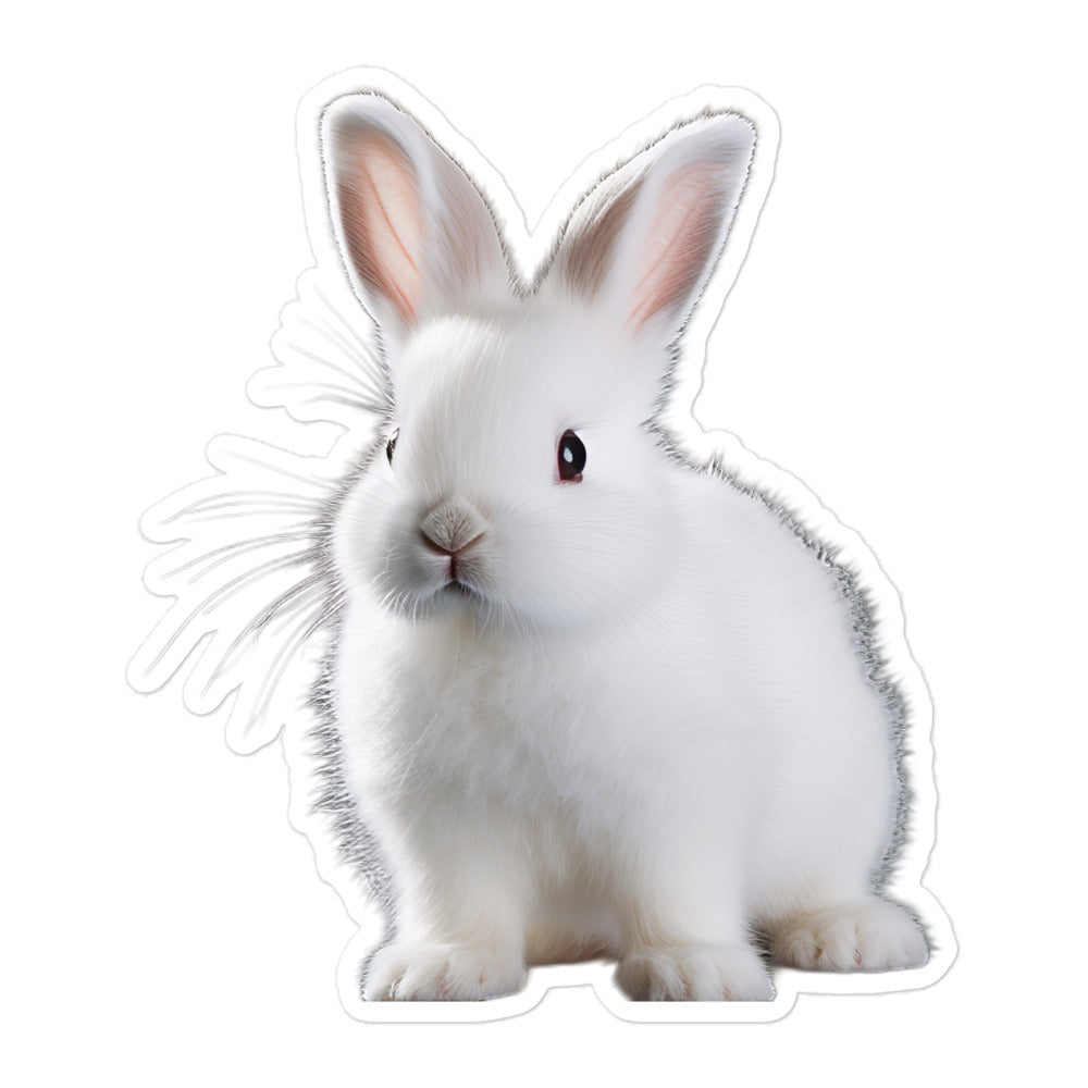 Mini Satin Bunny Sticker - Stickerfy.ai
