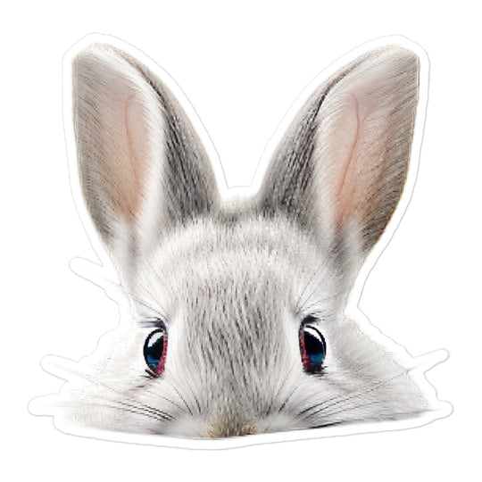 Mini Satin Bunny Sticker - Stickerfy.ai