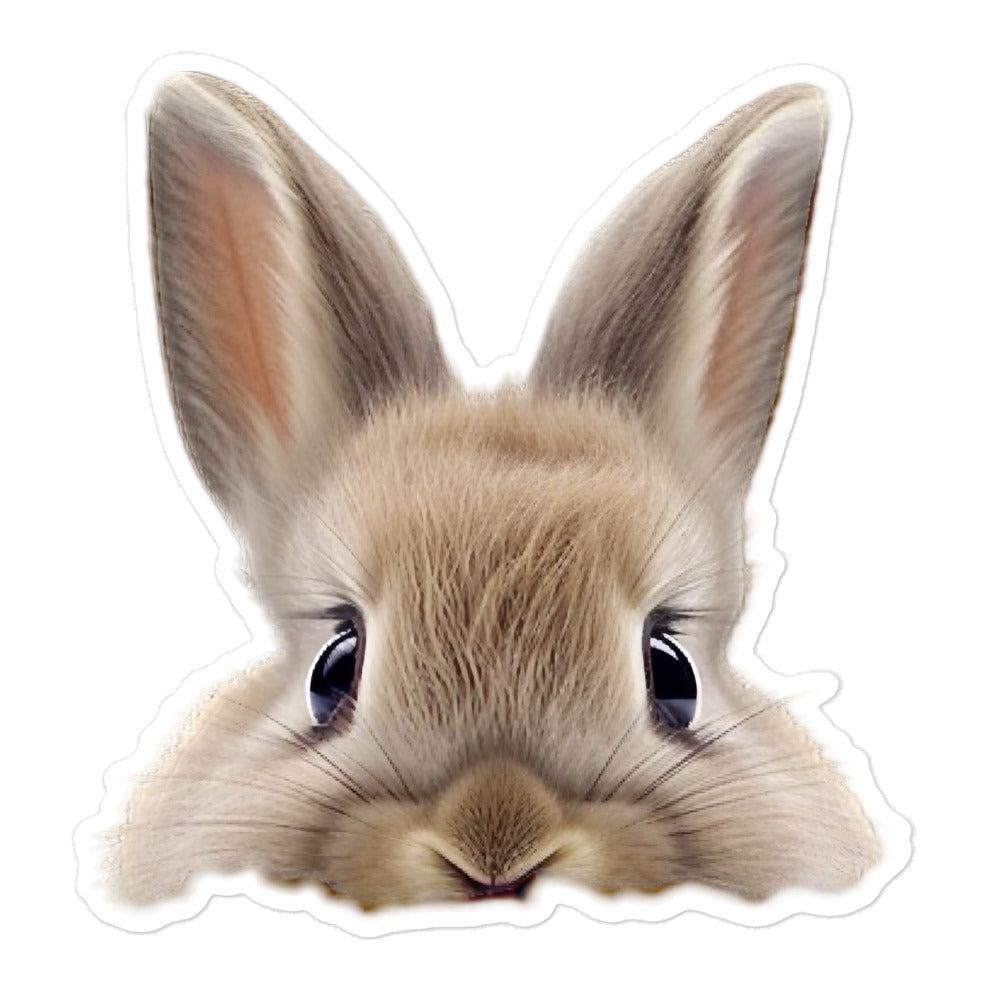 Mini Satin Bunny Sticker - Stickerfy.ai