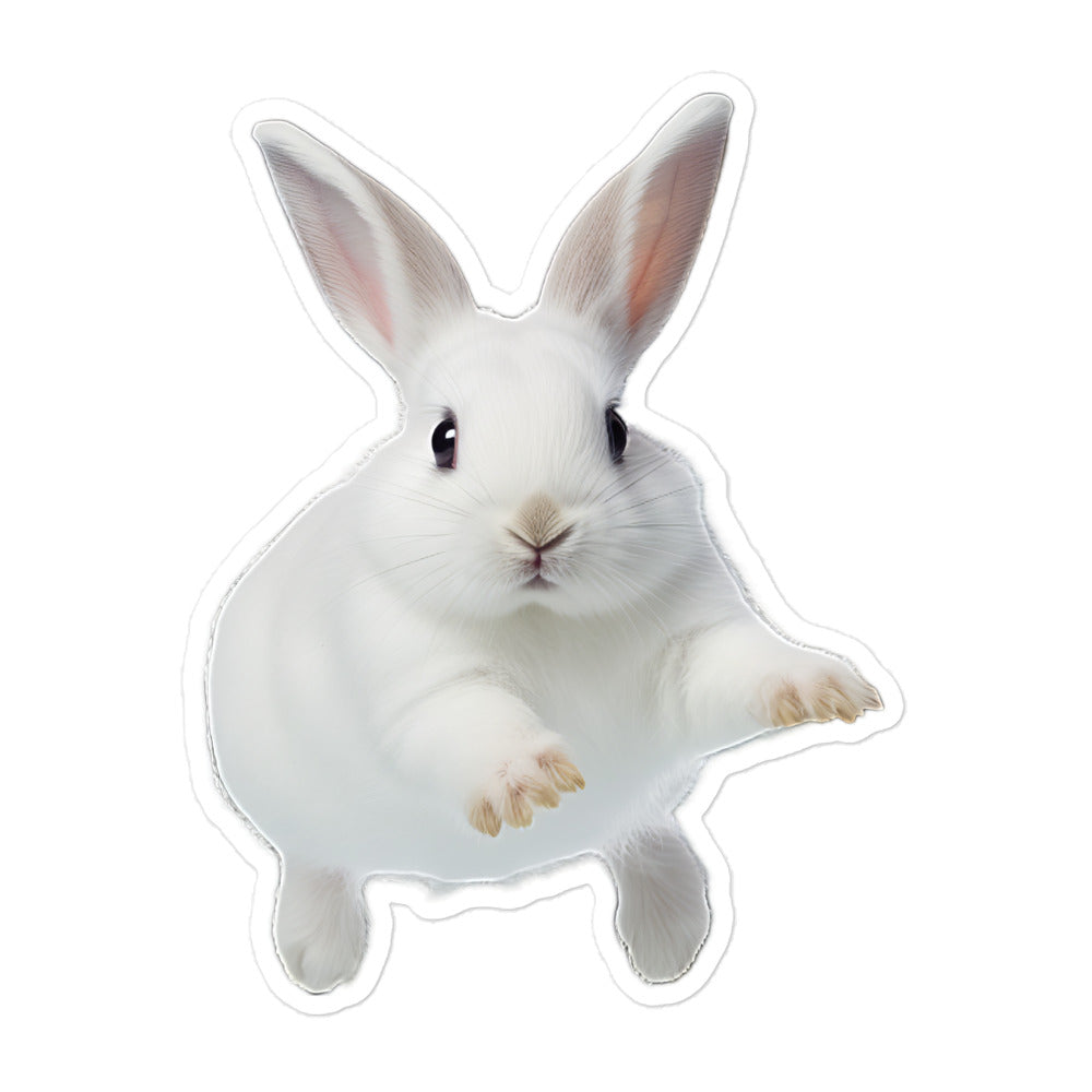 Mini Satin Bunny Sticker - Stickerfy.ai