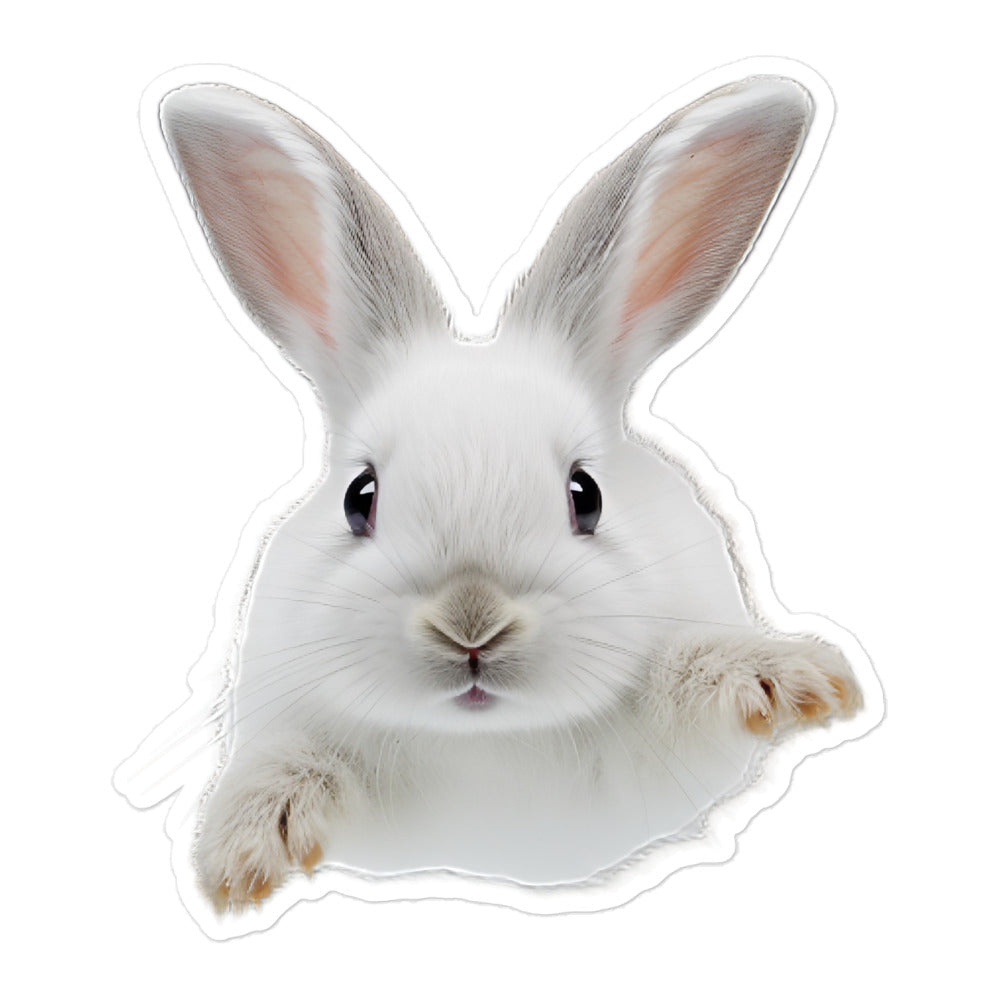 Mini Satin Bunny Sticker - Stickerfy.ai