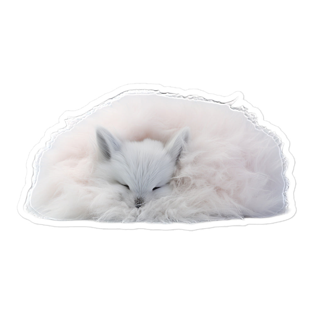 Jersey Wooly Bunny Sticker - Stickerfy.ai