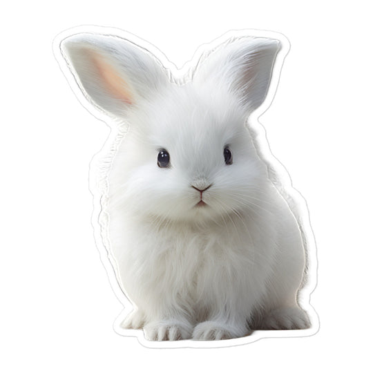 Dwarf Hotot Bunny Sticker - Stickerfy.ai