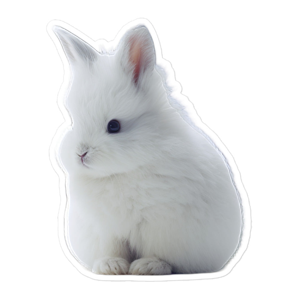 Dwarf Hotot Bunny Sticker - Stickerfy.ai