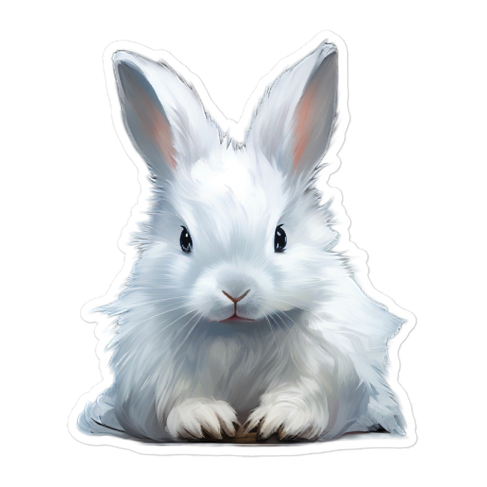 Dwarf Hotot Bunny Sticker - Stickerfy.ai