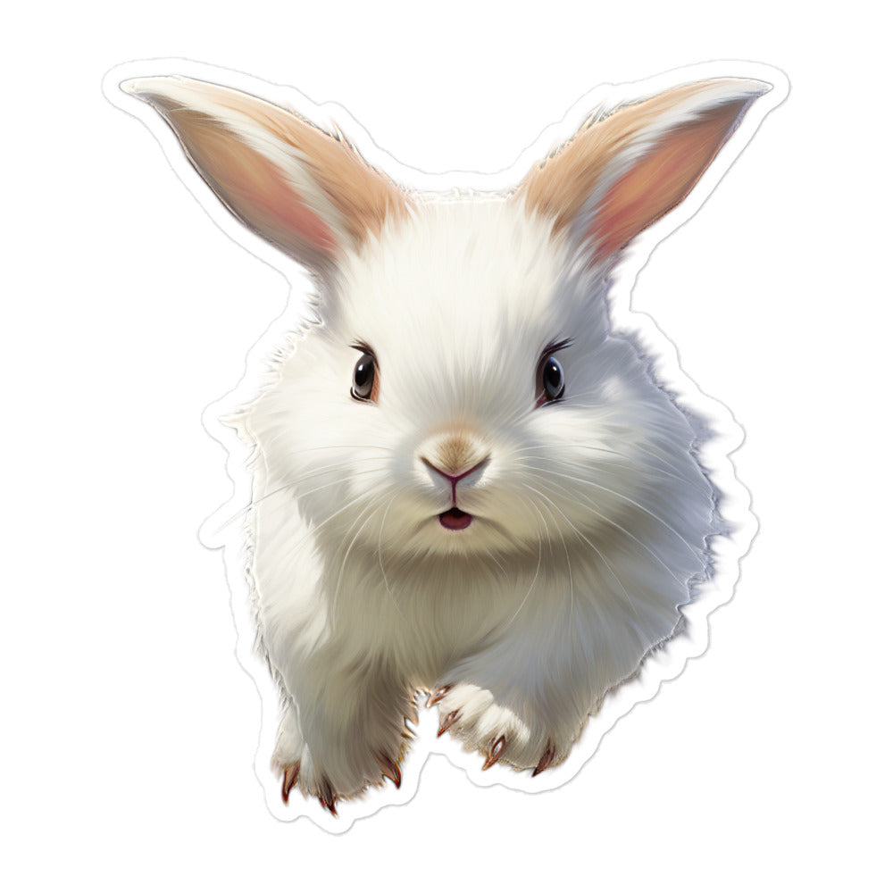 Dwarf Hotot Bunny Sticker - Stickerfy.ai