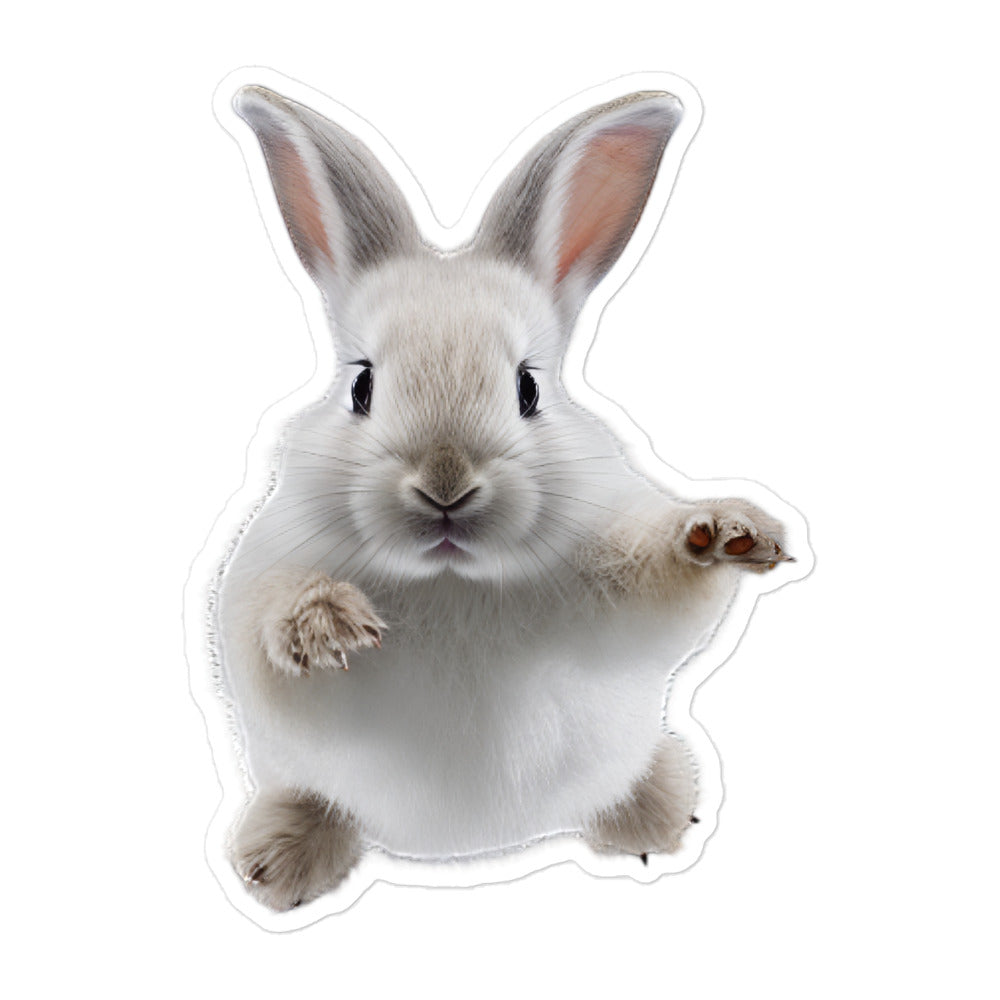 Britannia Petite Bunny Sticker - Stickerfy.ai