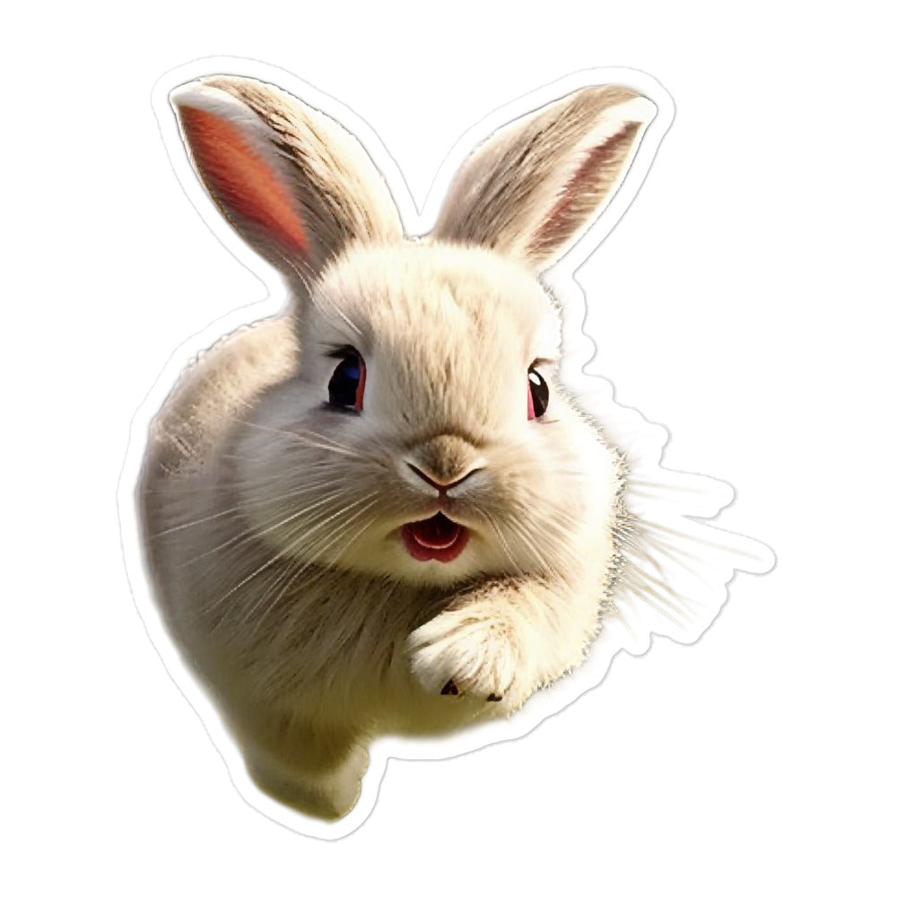 Britannia Petite Bunny Sticker - Stickerfy.ai