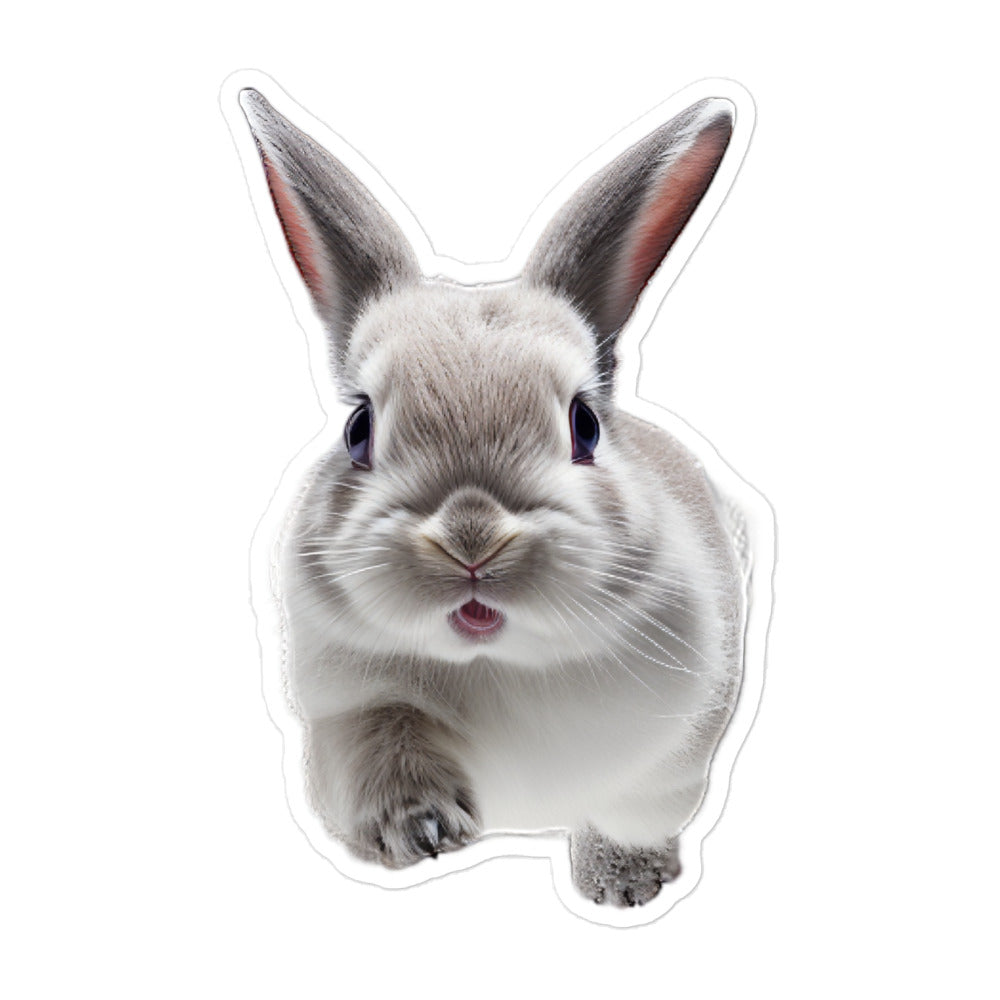 Britannia Petite Bunny Sticker - Stickerfy.ai