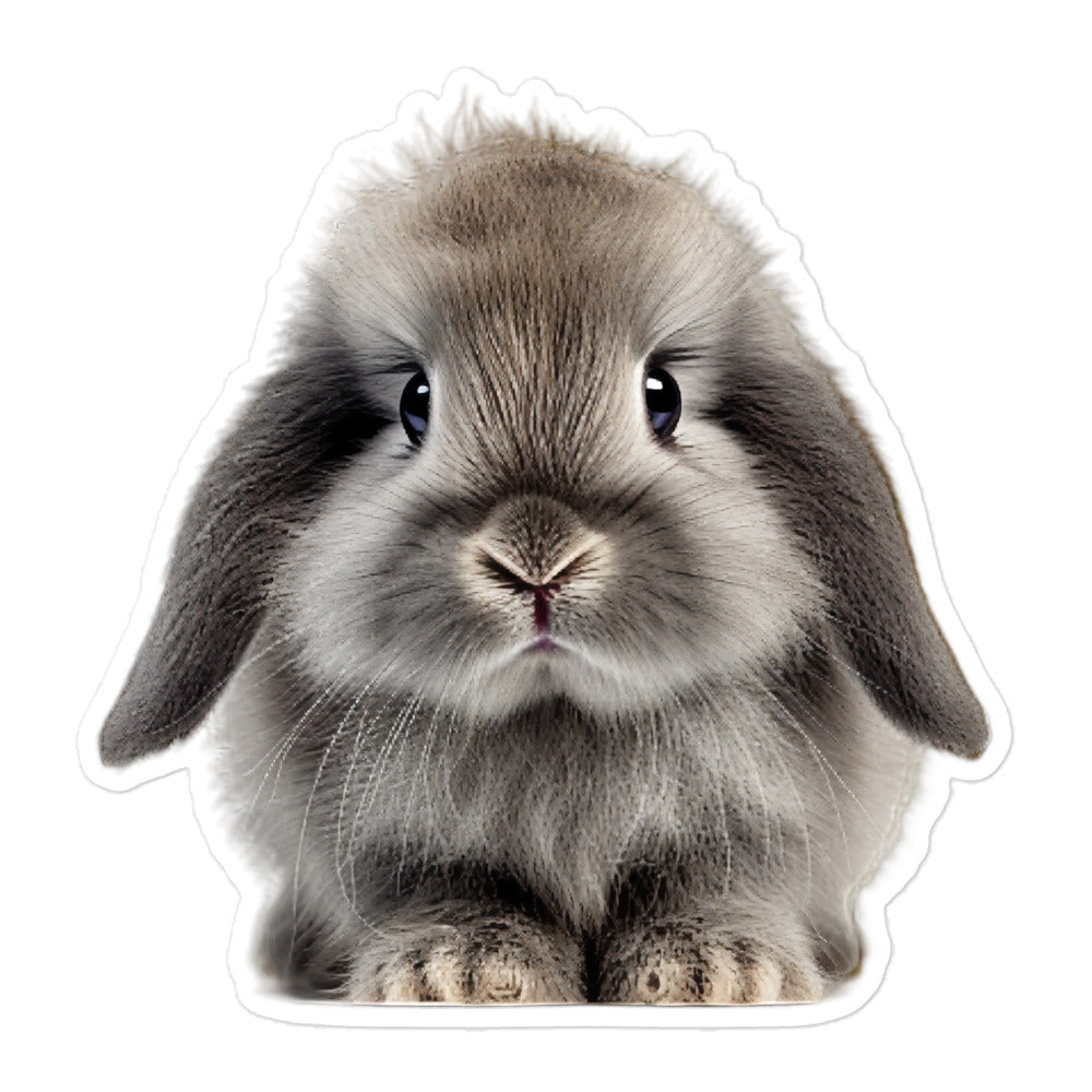 American Fuzzy Lop Bunny Sticker - Stickerfy.ai