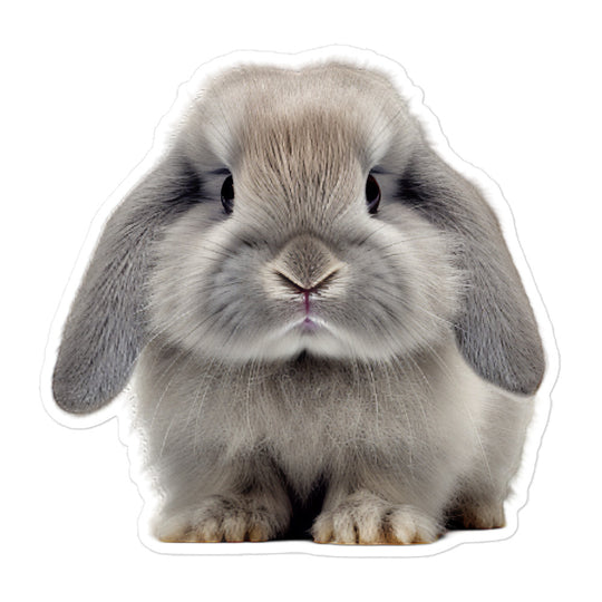 American Fuzzy Lop Bunny Sticker - Stickerfy.ai