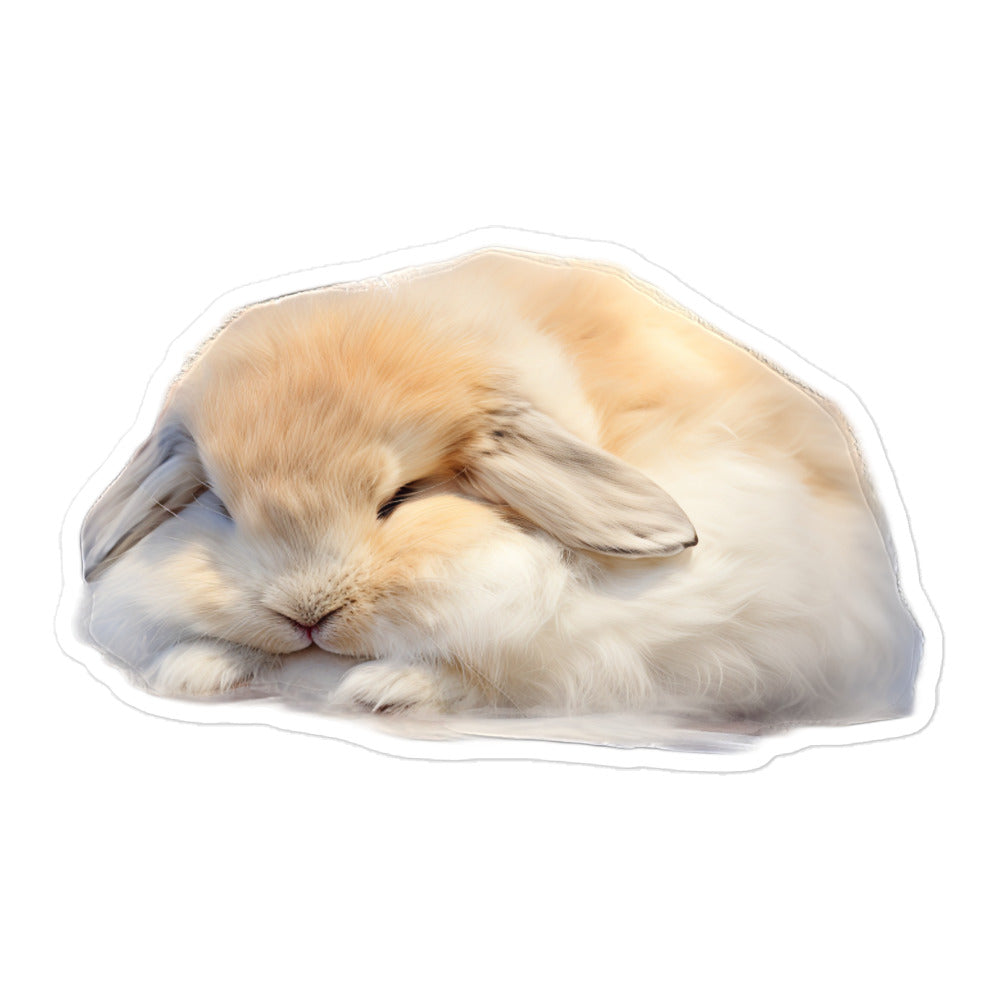 American Fuzzy Lop Bunny Sticker - Stickerfy.ai