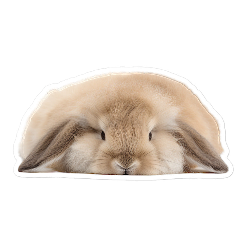 American Fuzzy Lop Bunny Sticker - Stickerfy.ai