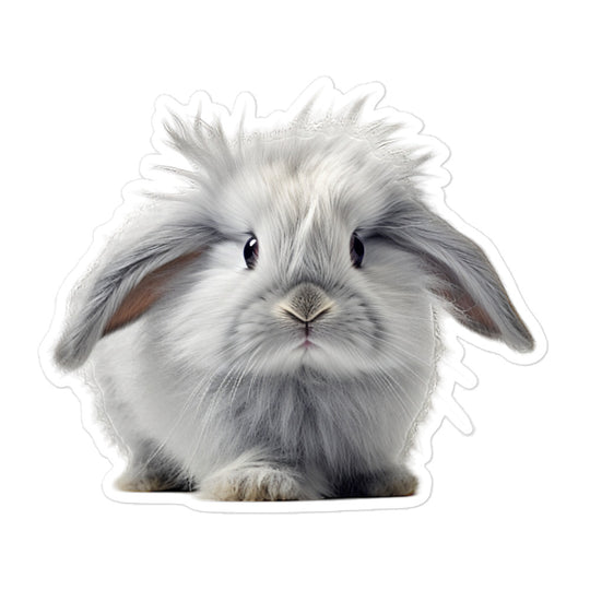 American Fuzzy Lop Bunny Sticker - Stickerfy.ai