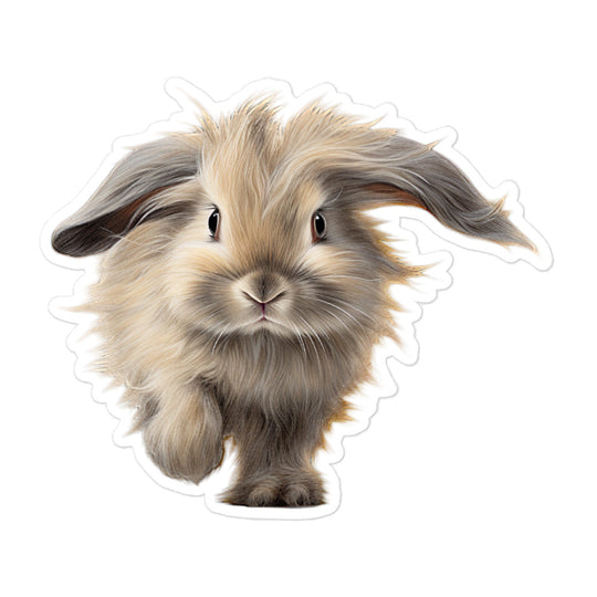 American Fuzzy Lop Bunny Sticker - Stickerfy.ai