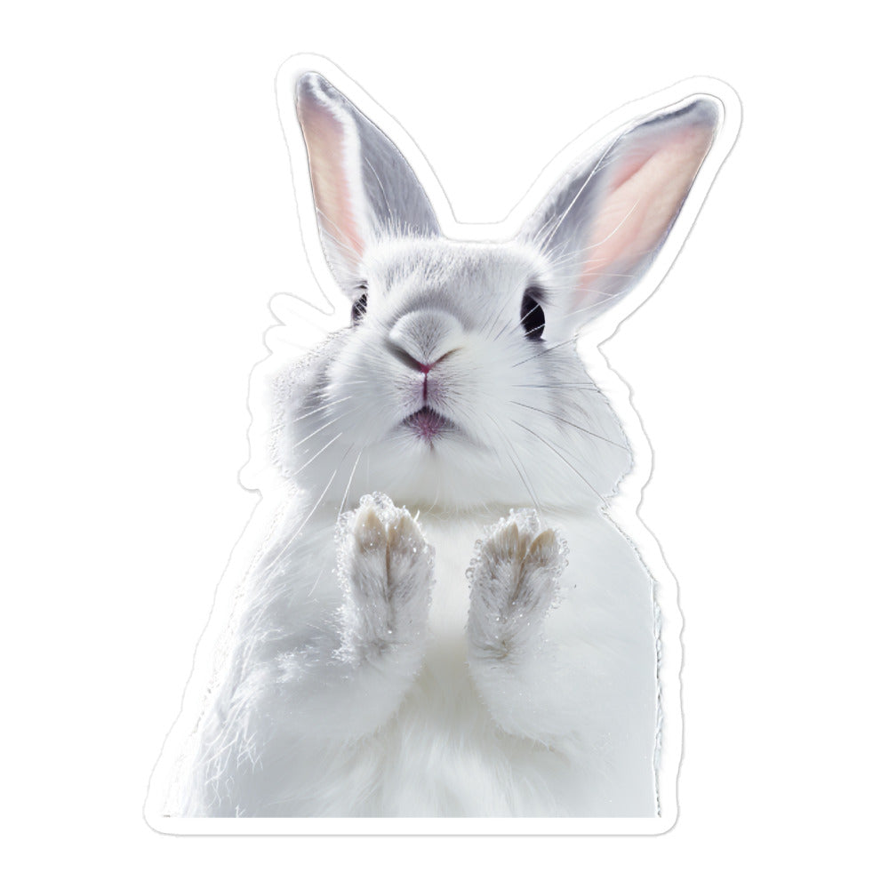 English Spot Bunny Sticker - Stickerfy.ai