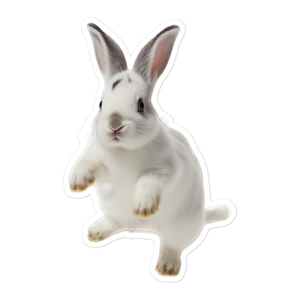 English Spot Bunny Sticker - Stickerfy.ai