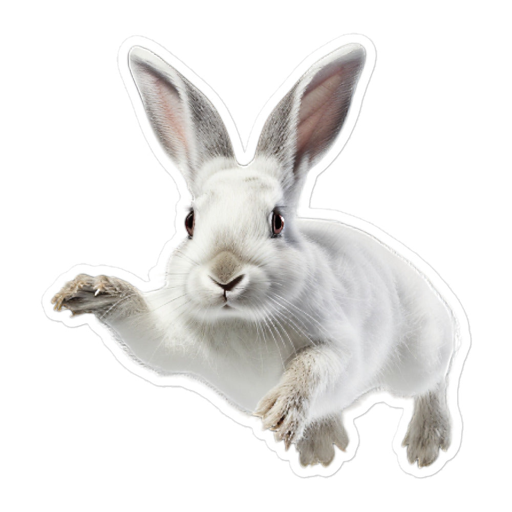 English Spot Bunny Sticker - Stickerfy.ai