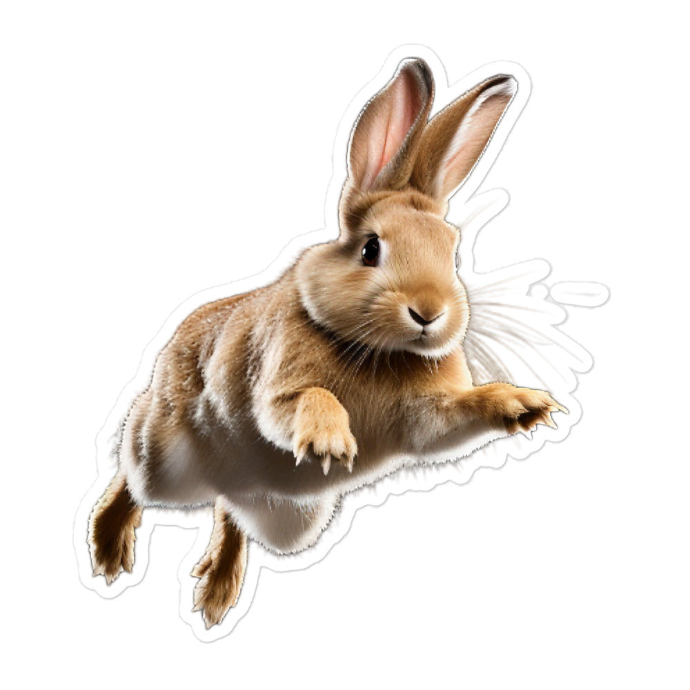 Tan Bunny Sticker - Stickerfy.ai