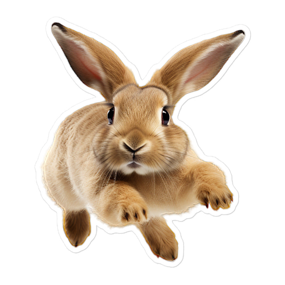 Tan Bunny Sticker - Stickerfy.ai