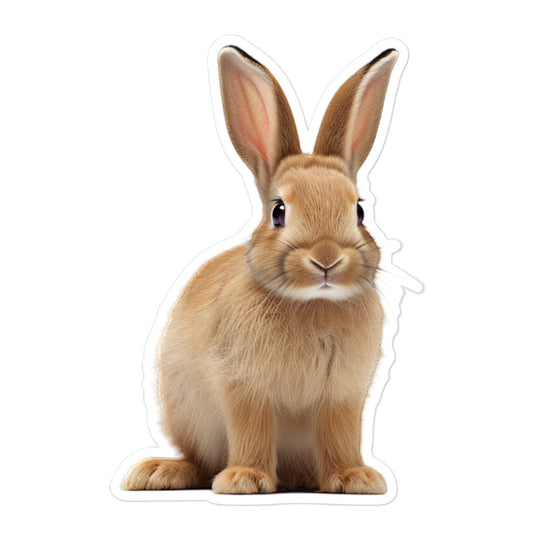 Tan Bunny Sticker - Stickerfy.ai