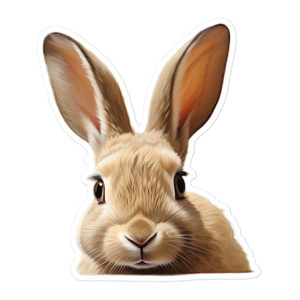 Tan Bunny Sticker - Stickerfy.ai