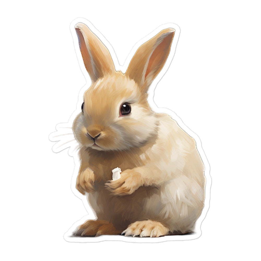 Beveren Bunny Sticker - Stickerfy.ai