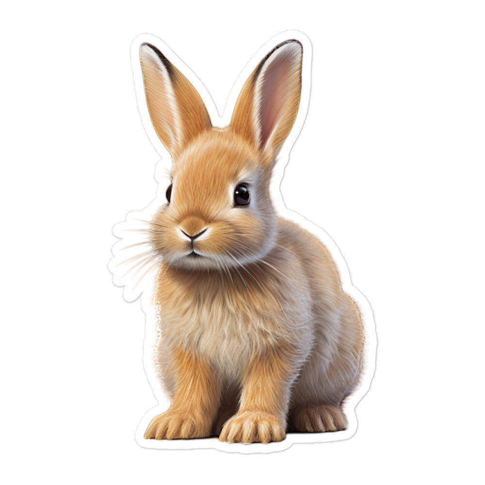 Rhinelander Bunny Sticker - Stickerfy.ai