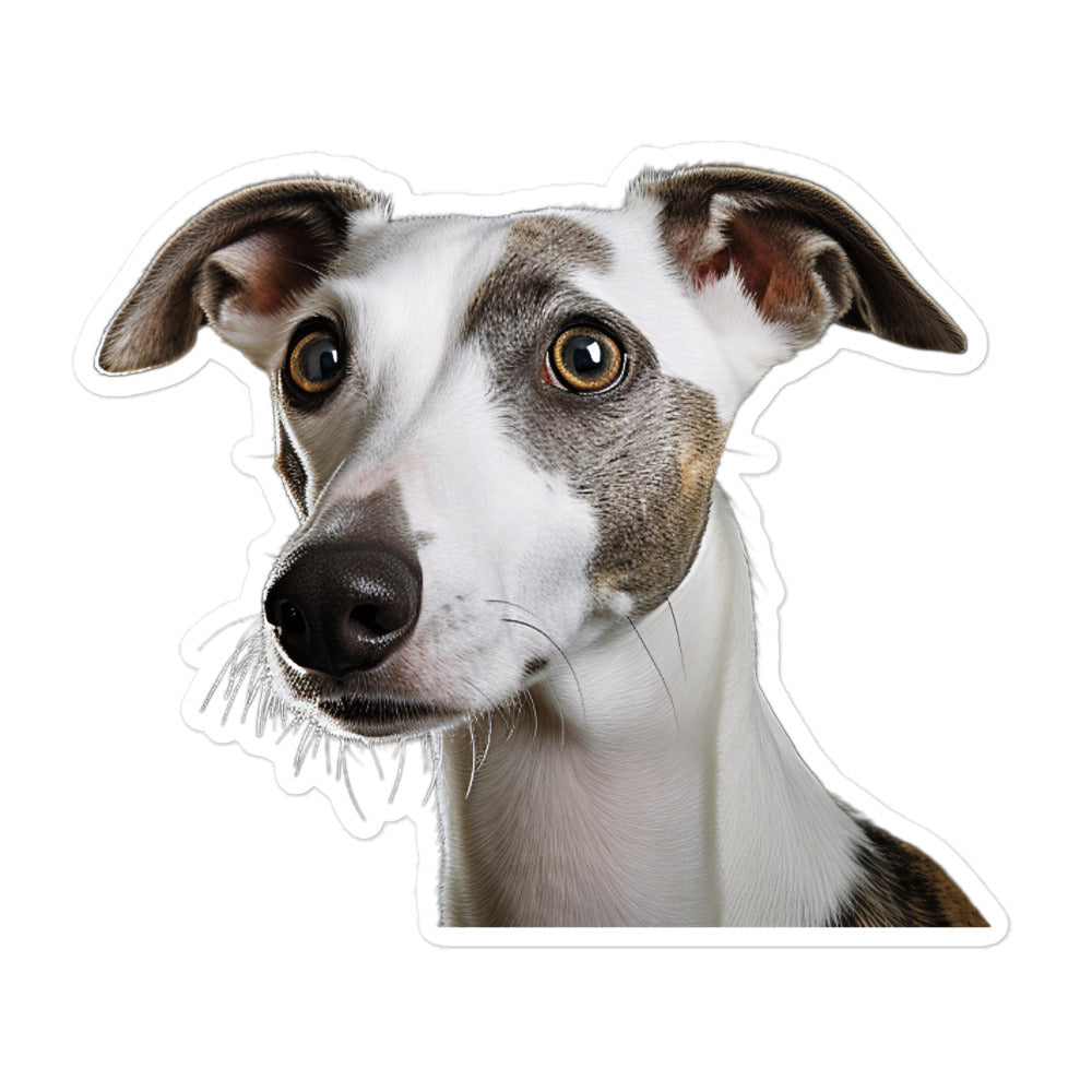 Whippet Sticker - Stickerfy.ai