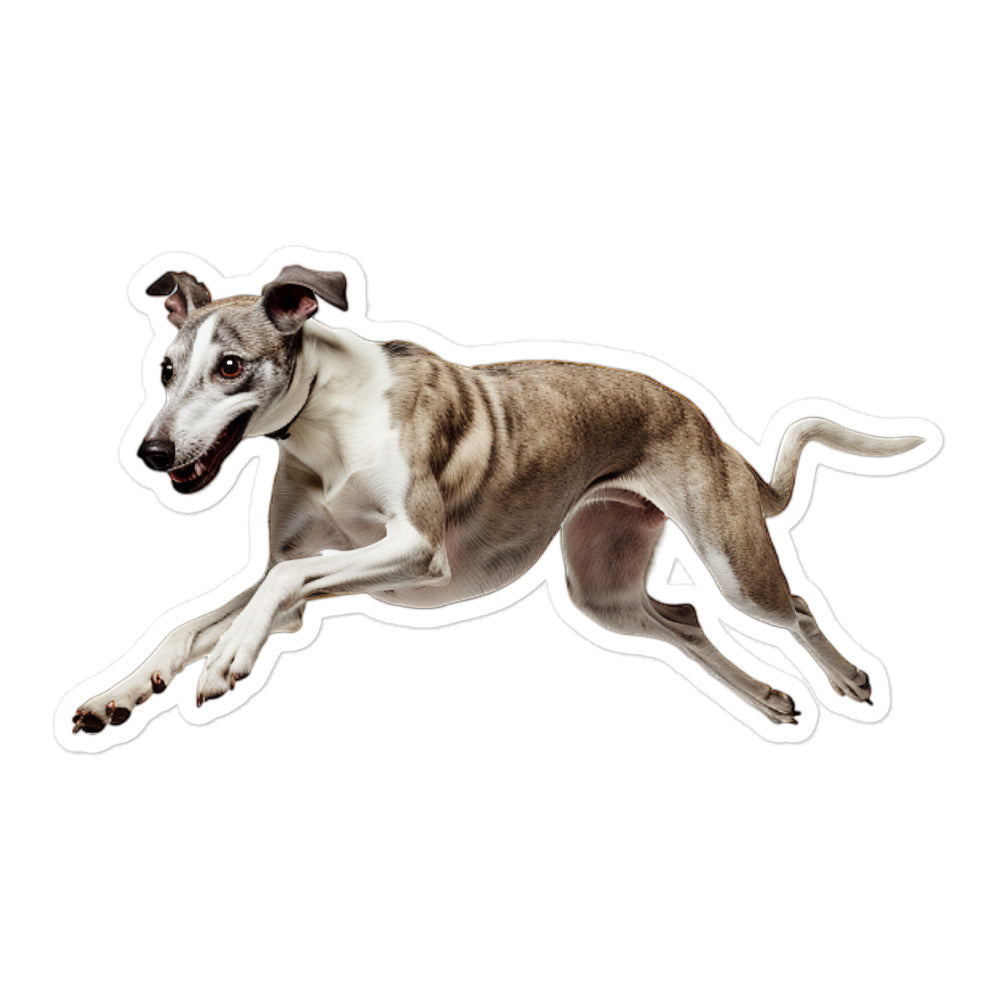 Whippet Sticker - Stickerfy.ai