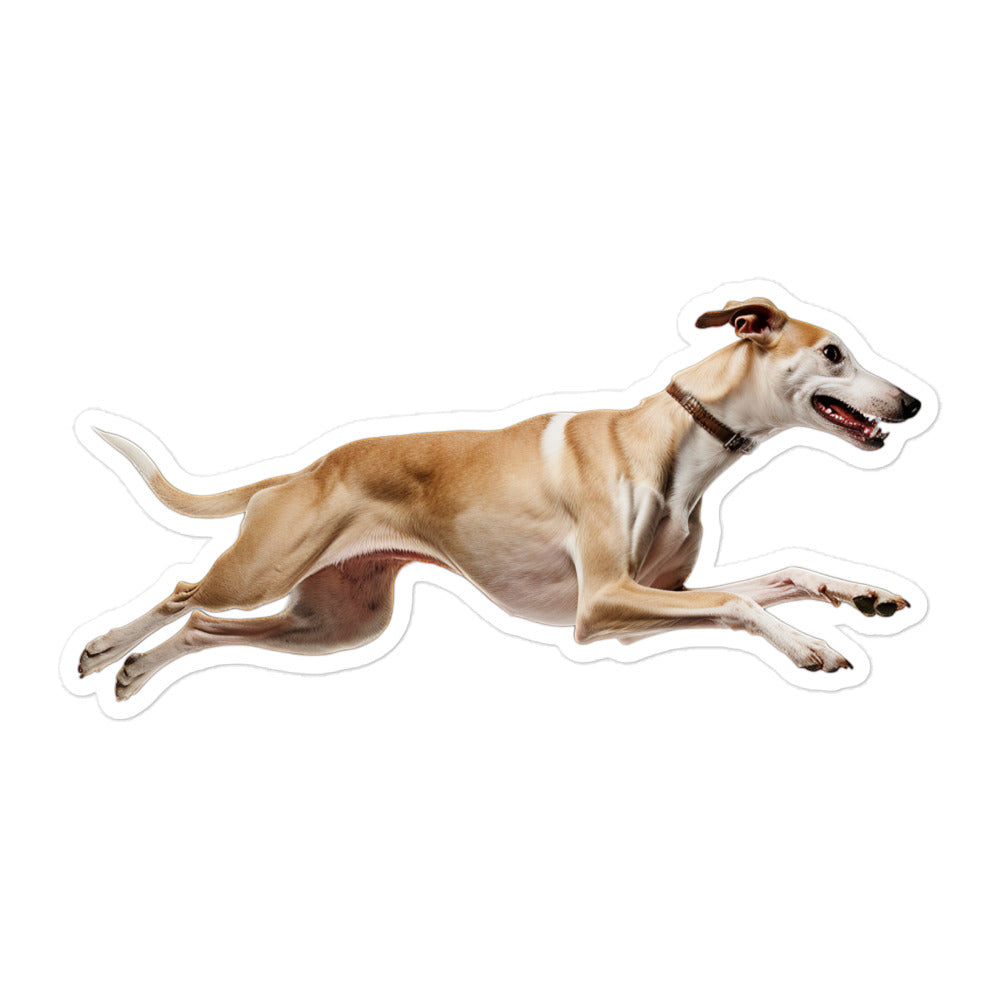 Whippet Sticker - Stickerfy.ai