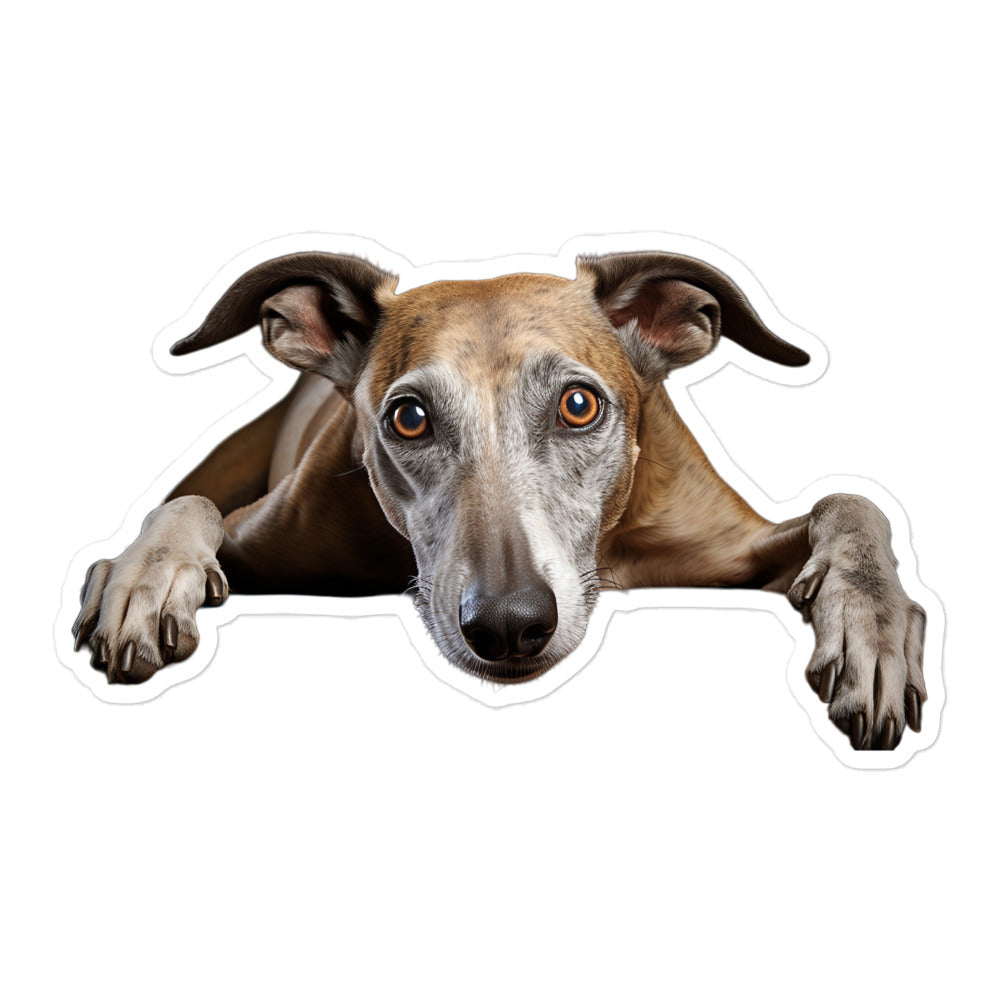 Whippet Sticker - Stickerfy.ai