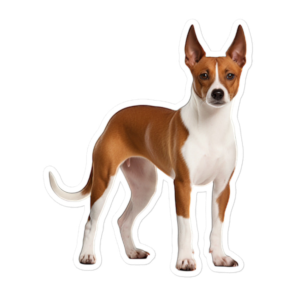Basenji Sticker - Stickerfy.ai